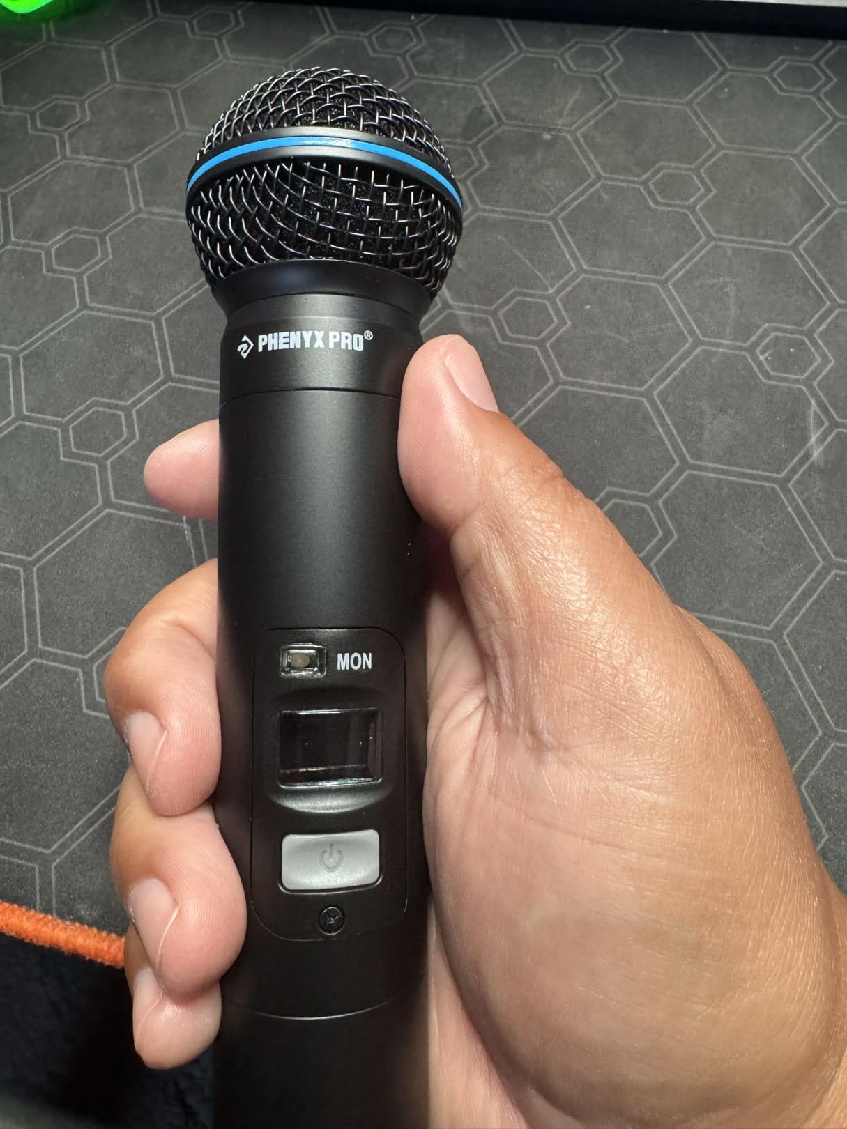 Phenyx Pro UHF Dual Auto Scan Talkback Smart Wireless Mic System PTI-2 customer photo 1