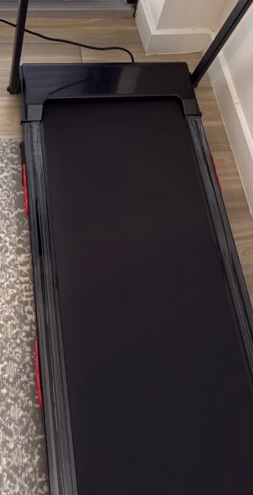 Walking Pad with Incline and Handle Bar, Portable Treadmill for Home Small, Electric Walking Pads Treadmills with Handles, Compact Treadmills with Incline for Small Spaces, 3.0HP, 0.6-7.6MPH, 350LBS customer photo 2