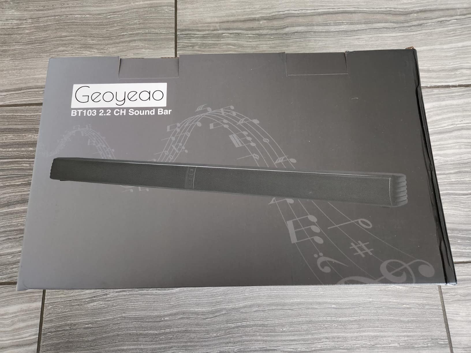 2.1 CH Dolby Atmos Soundbar, 37 Inch 6-Drv Sound Bar for TV w/HDMI-ARC/BT customer photo 1