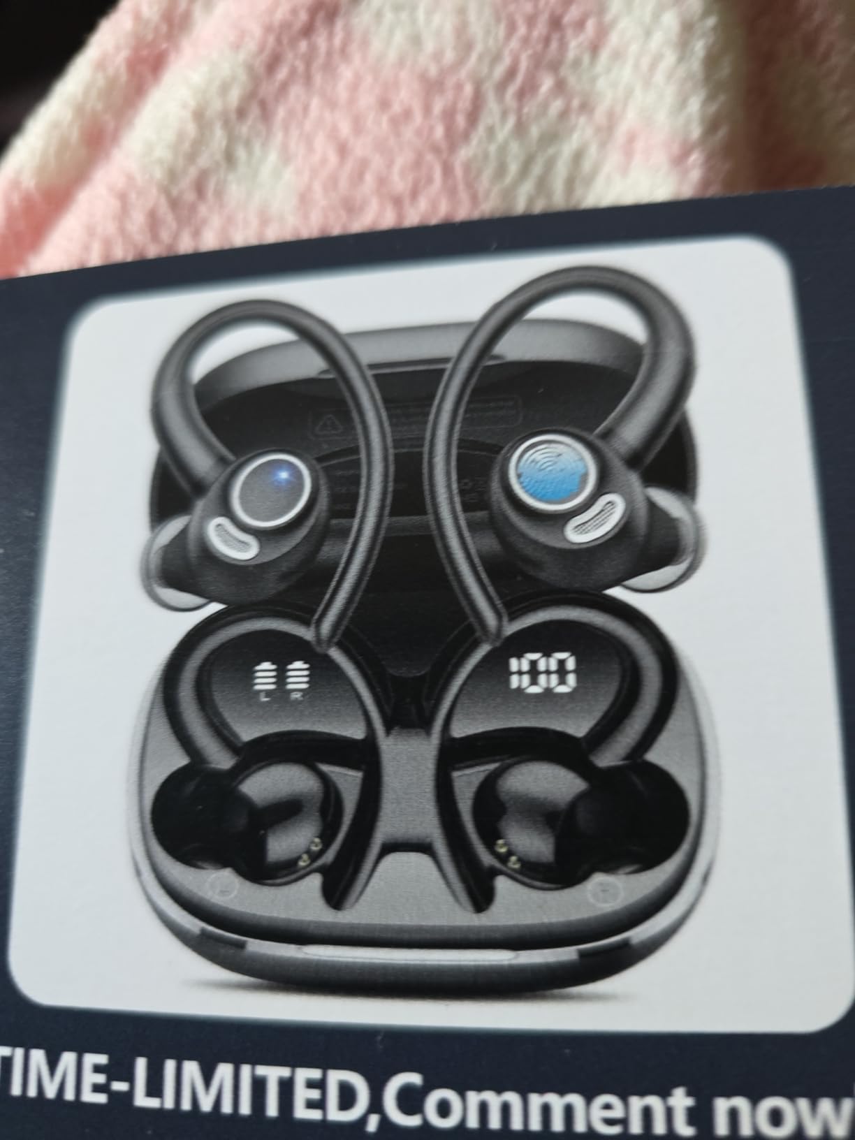 occiam Active Noise Cancelling Earbuds Wireless Bluetooth Headphones customer photo 1