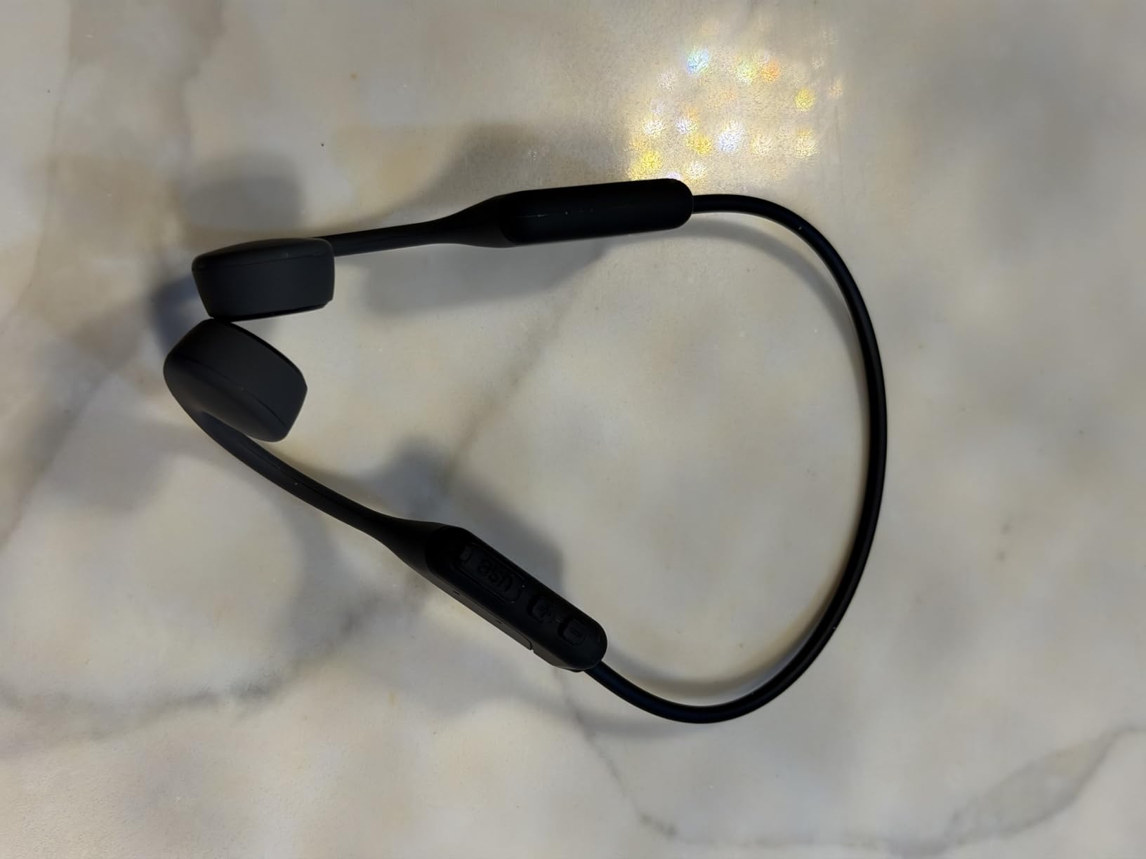 New Bone Conduction Open-Ear Headphones, Bluetooth 6.0, IPX5 Waterproof, 8H Playtime, Lightweight & Comfortable Sports Earphones for Running, Gym, Cycling, Workout, Sweatproof Wireless Headsets customer photo 2