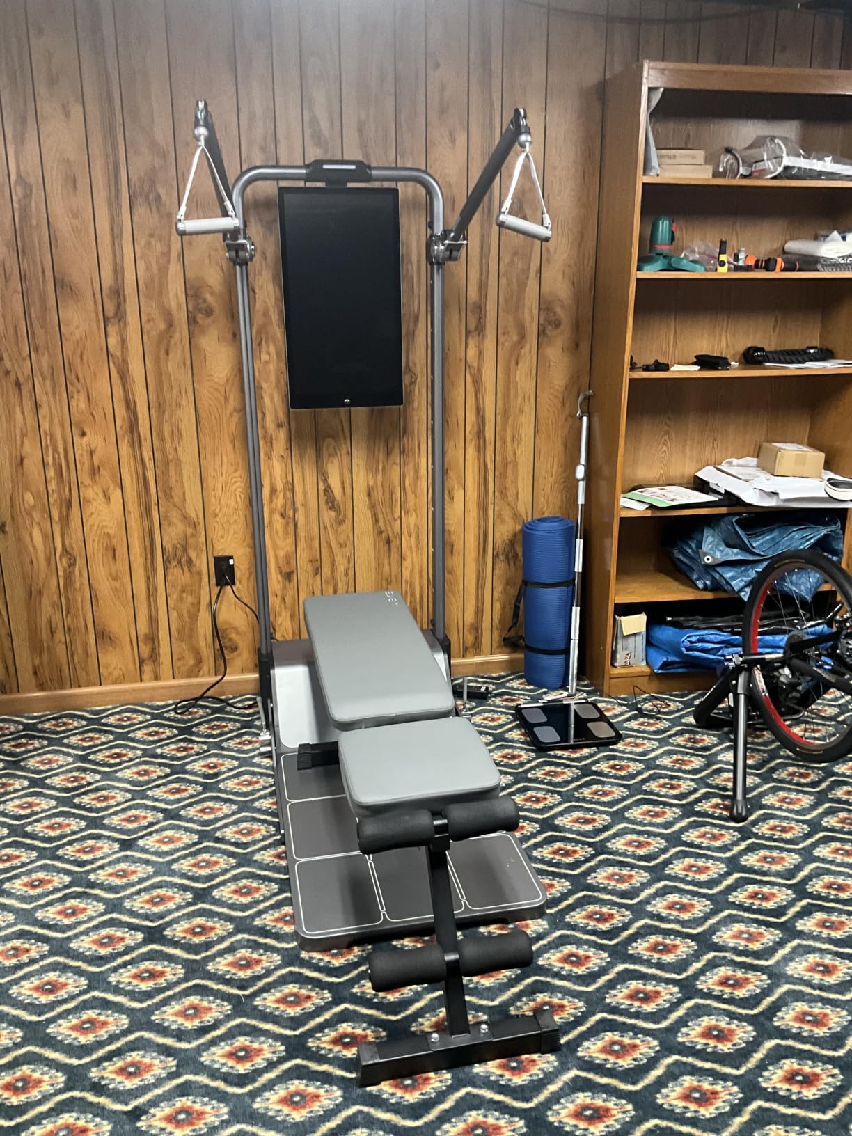 AEKE S1 Pro Smart Home Gym Equipment, AI Fitness Trainer with 220 lbs Digital Resistance, Full Body Strength Training Machine, Cable Workout System with Smart Tracking for Home Fitness customer photo 1