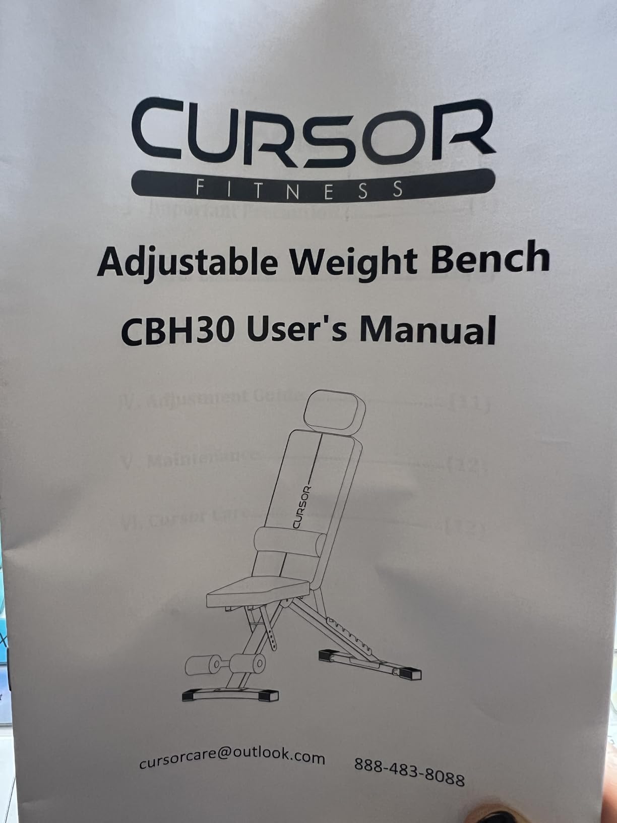 CURSOR FITNESS 40% (15°) Incline Treadmills for Home Extended Handle Bar customer photo 1