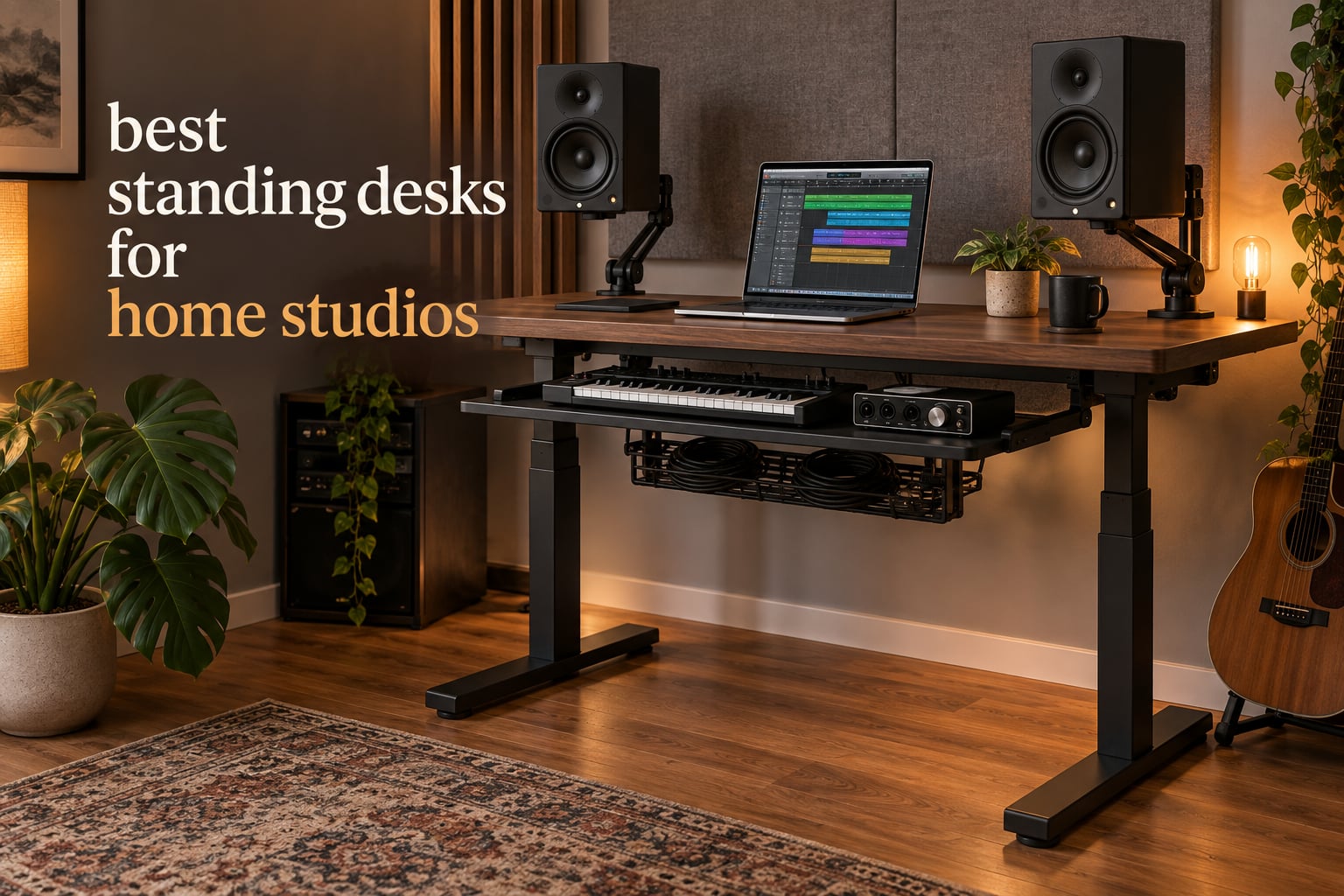 best standing desks for home studios