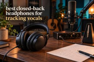 best closed-back headphones for tracking vocals