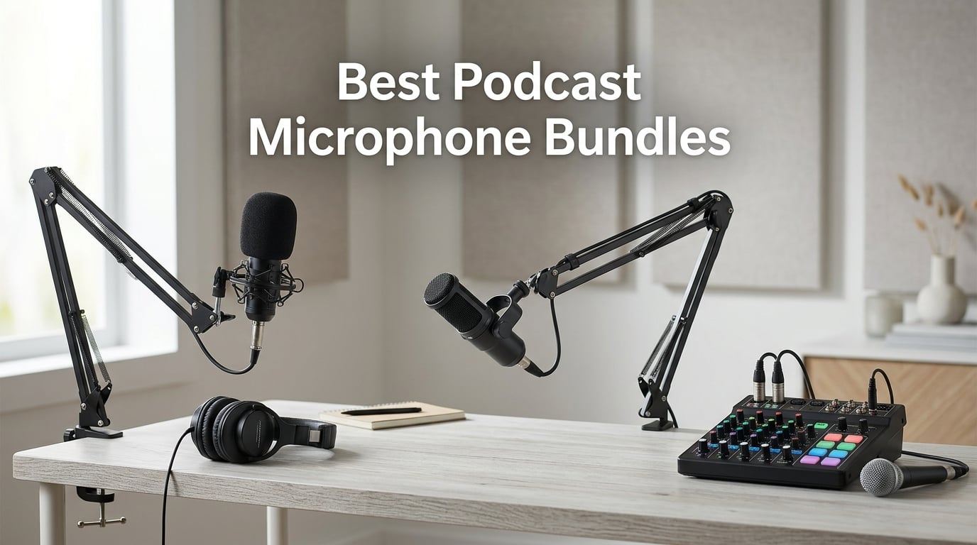 Best Podcast Microphone Bundles
