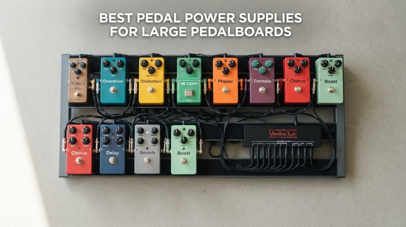 best pedal power supplies for large pedalboards
