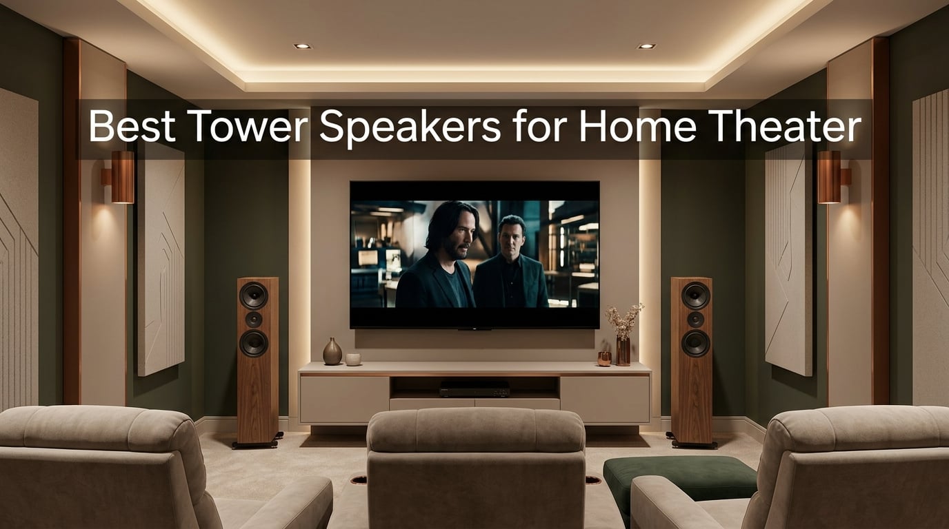Best Tower Speakers for Home Theater
