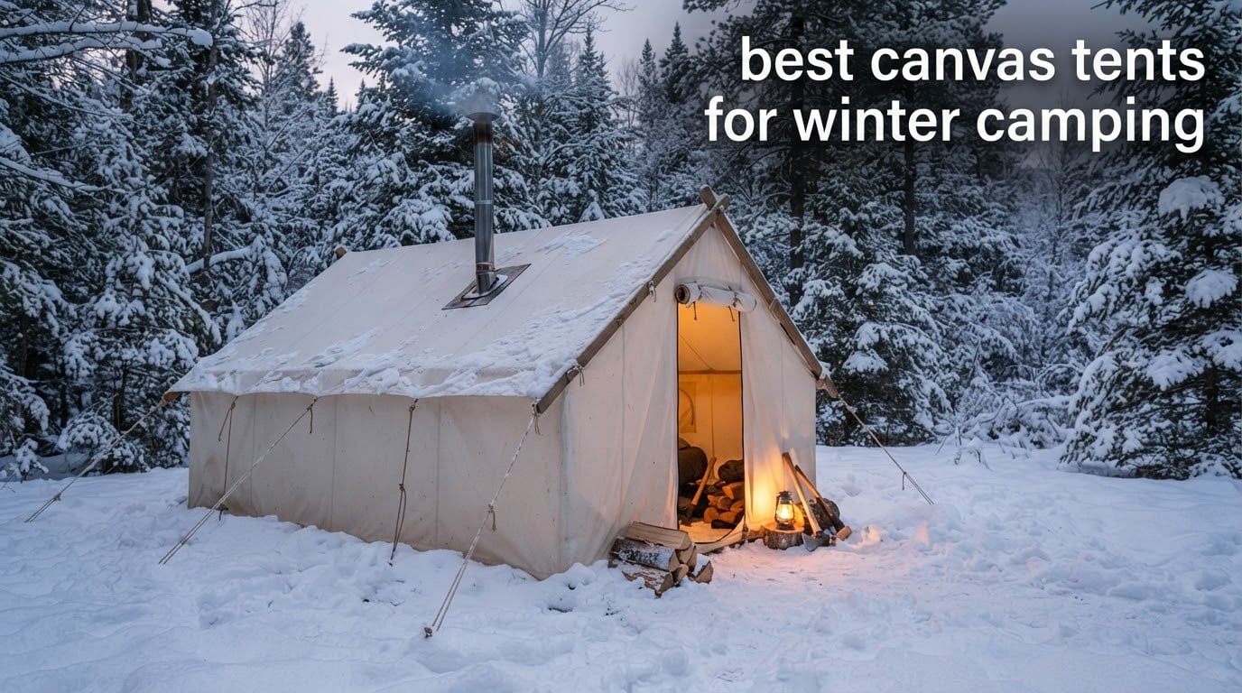 best canvas tents for winter camping