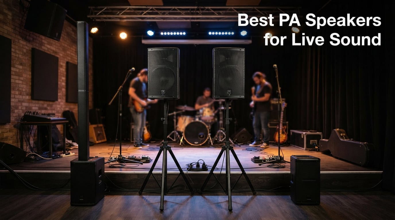 Best PA Speakers for Live Sound