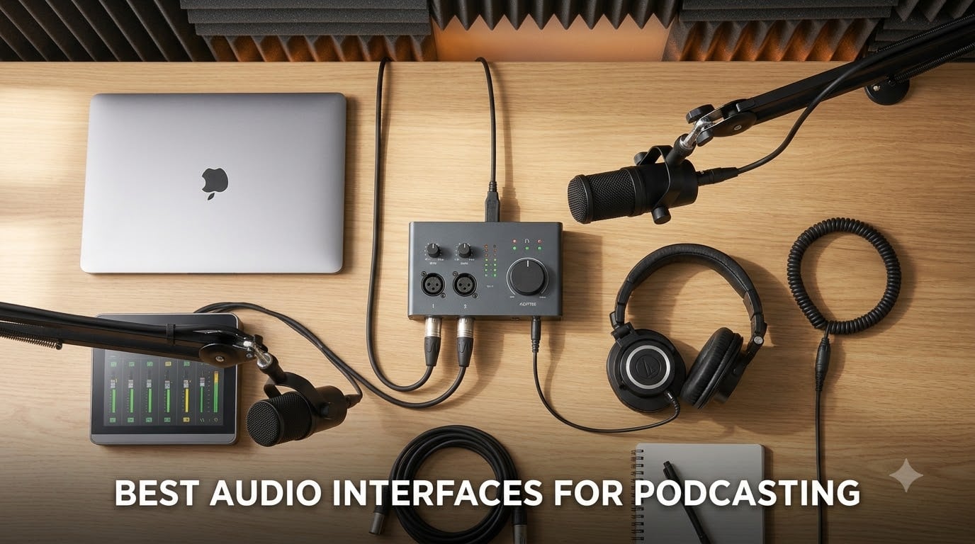 Best Audio Interfaces for Podcasting