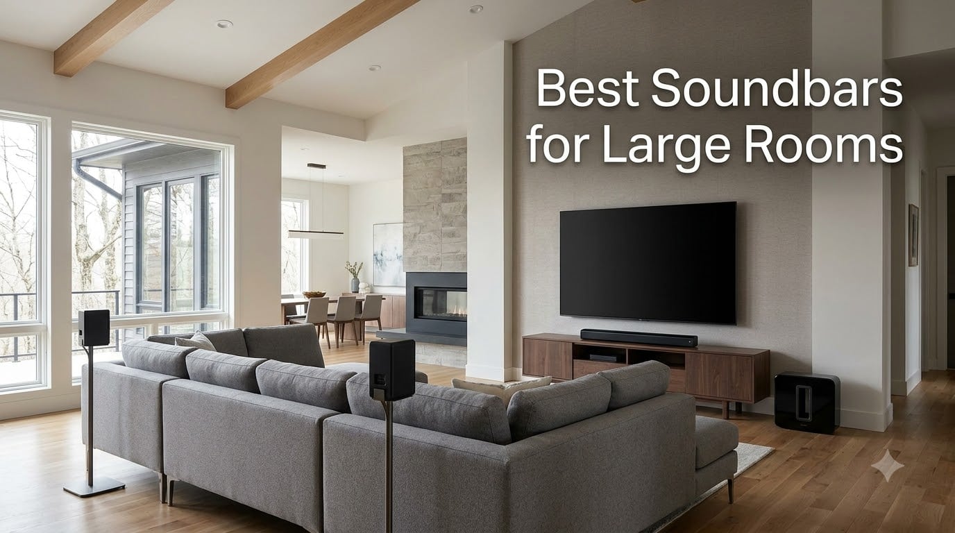 Best Soundbars for Large Rooms