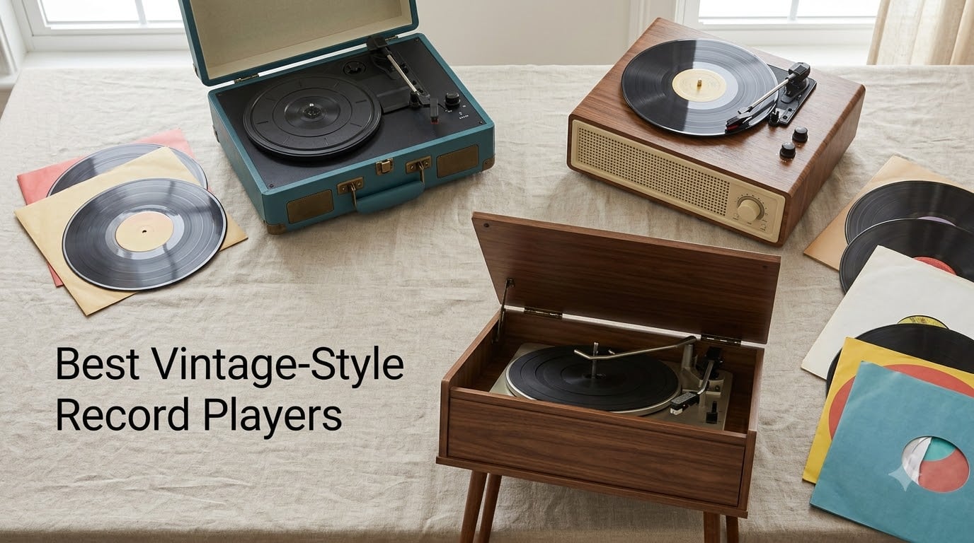 Best Vintage-Style Record Players