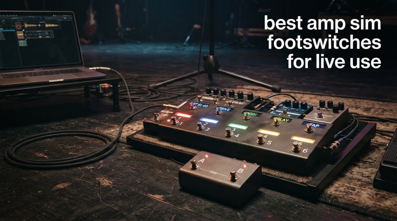 best amp sim footswitches for live use