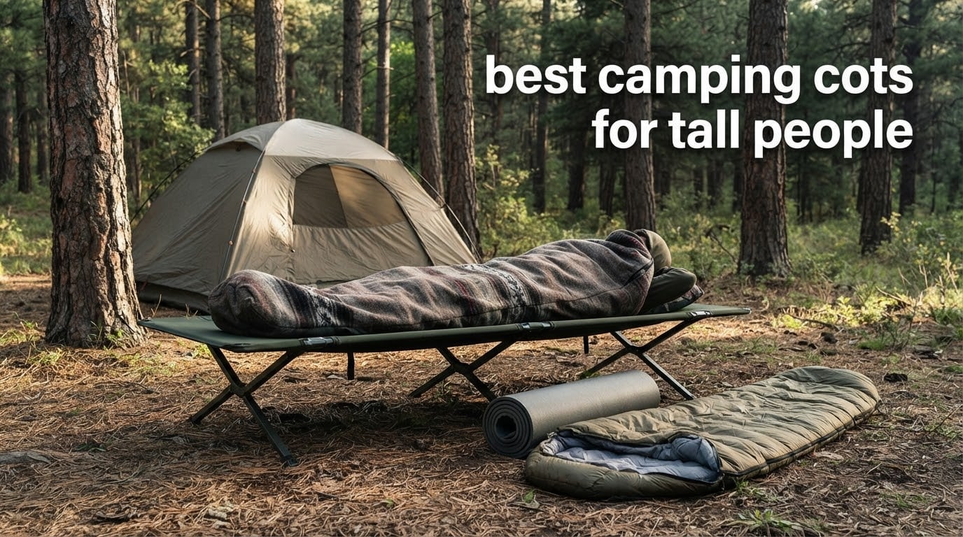 best camping cots for tall people