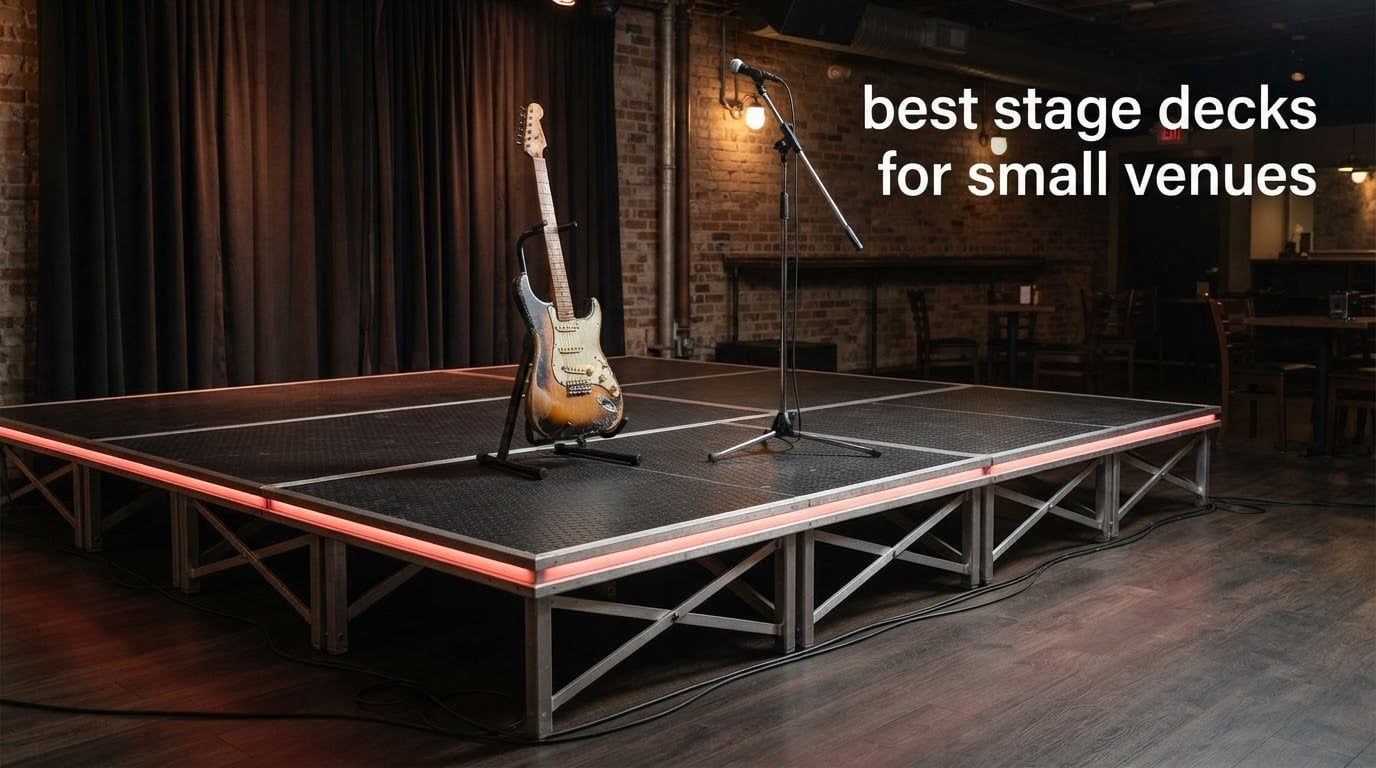 best stage decks for small venues