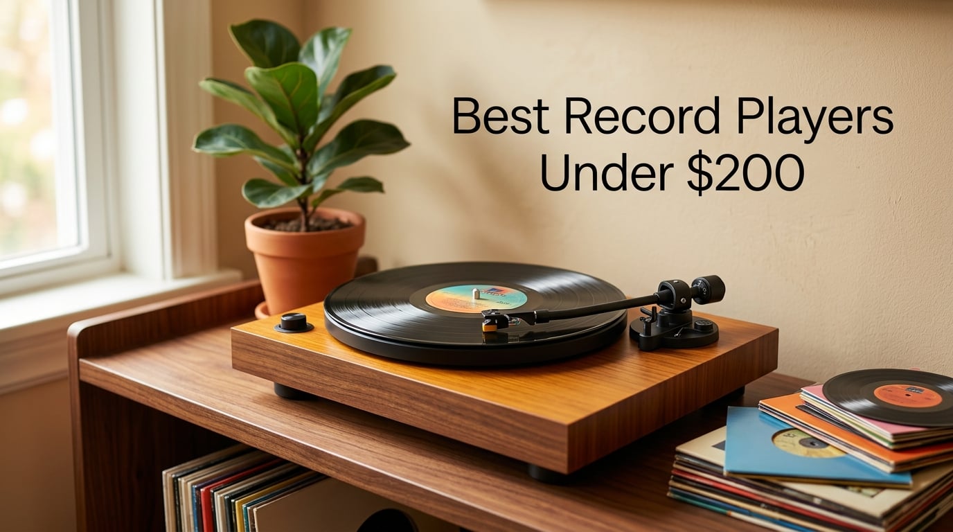 Best Record Players Under $200