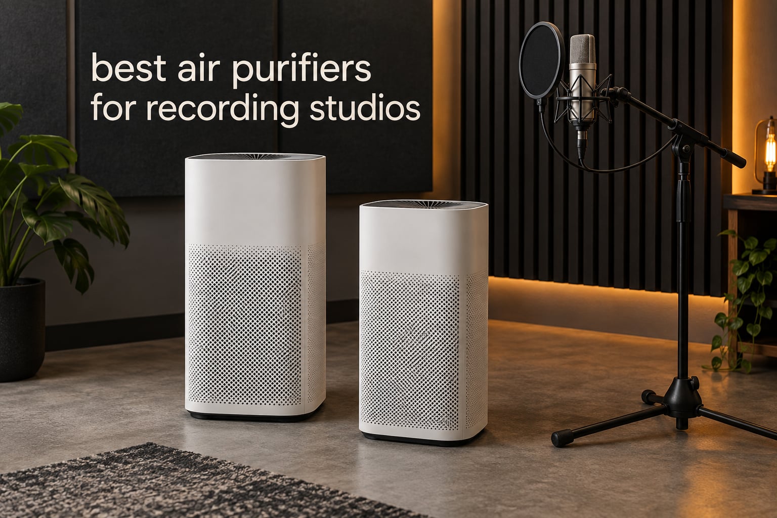 best air purifiers for recording studios
