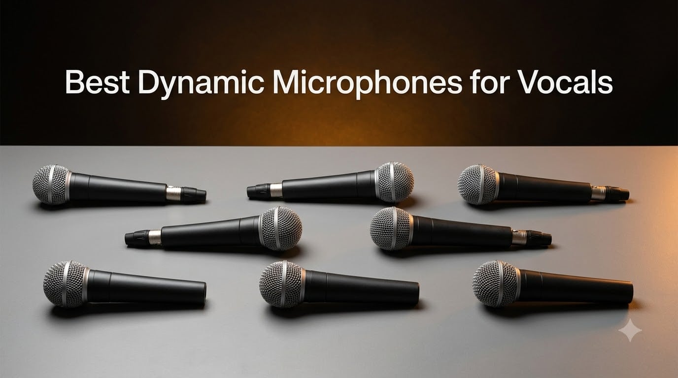 Best Dynamic Microphones for Vocals