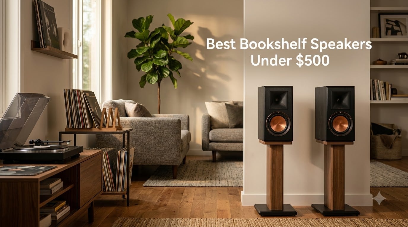 Best Bookshelf Speakers Under $500