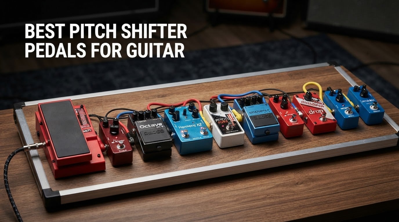 best pitch shifter pedals for guitar