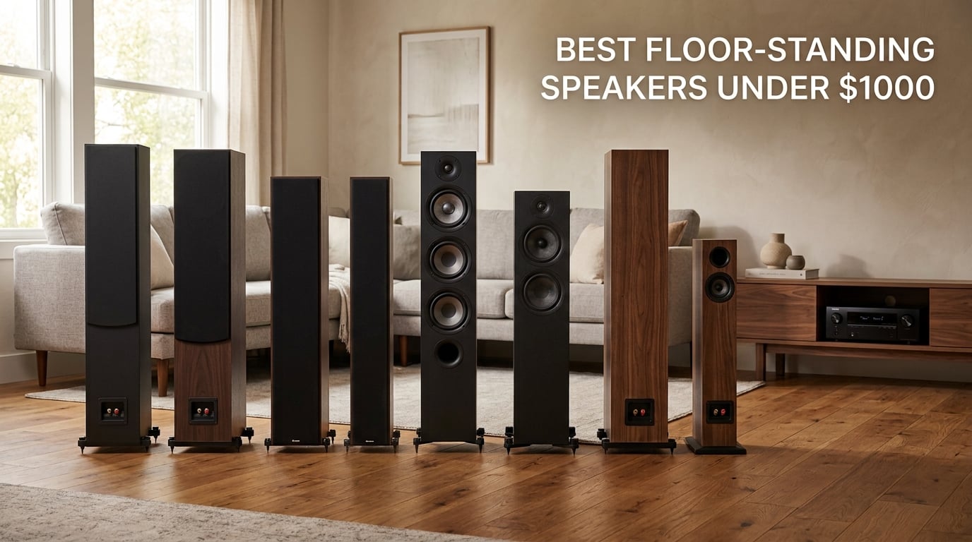 Best Floor-Standing Speakers Under $1000