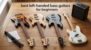 best left-handed bass guitars for beginners