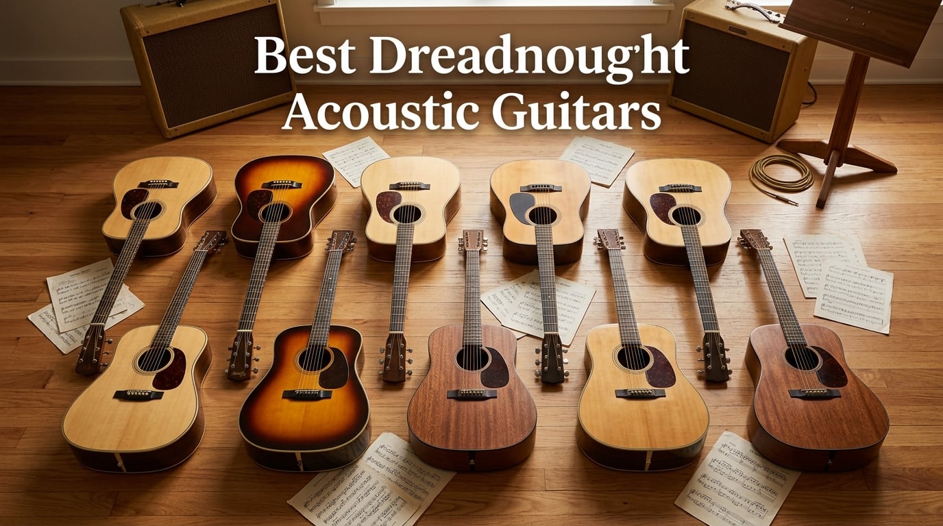 Best Dreadnought Acoustic Guitars