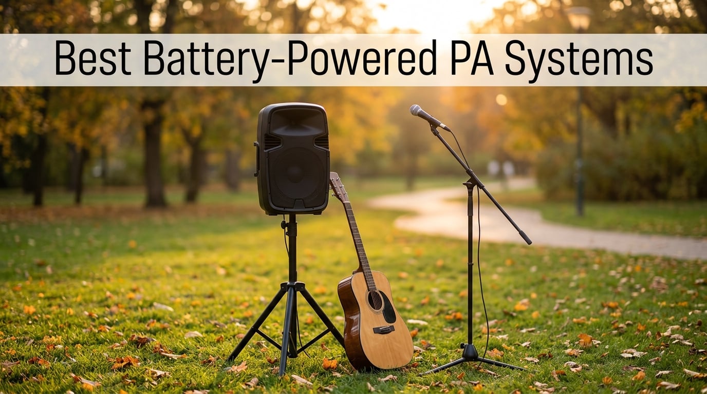 Best Battery-Powered PA Systems
