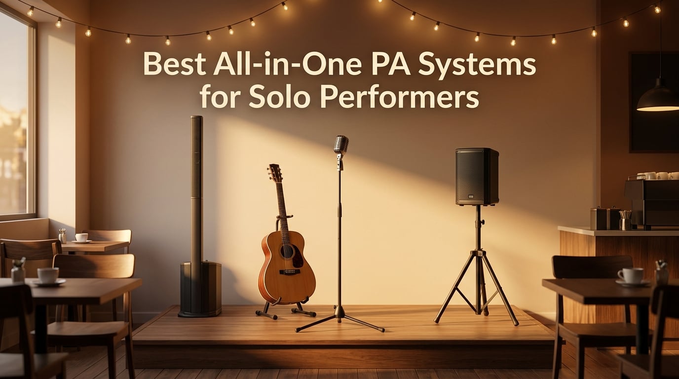 Best All-in-One PA Systems for Solo Performers