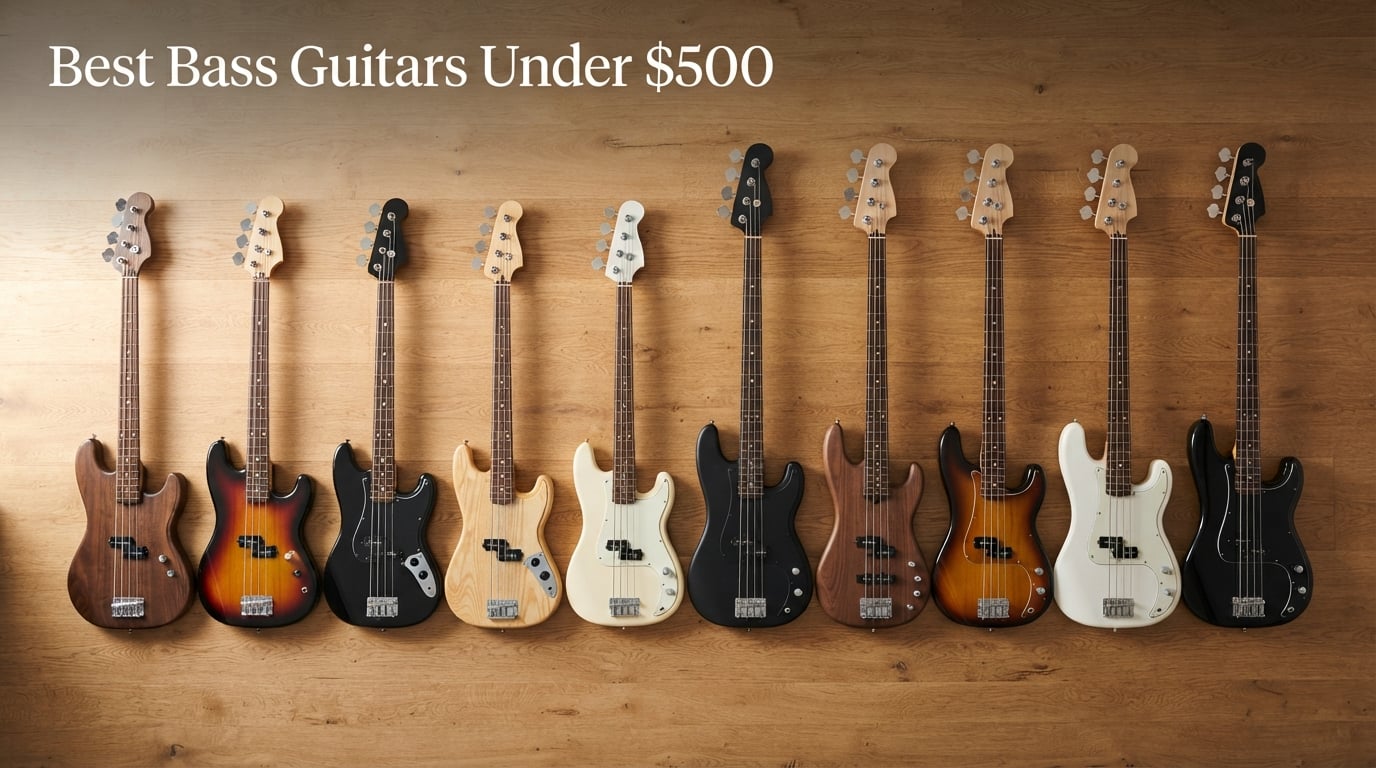 Best Bass Guitars Under $500
