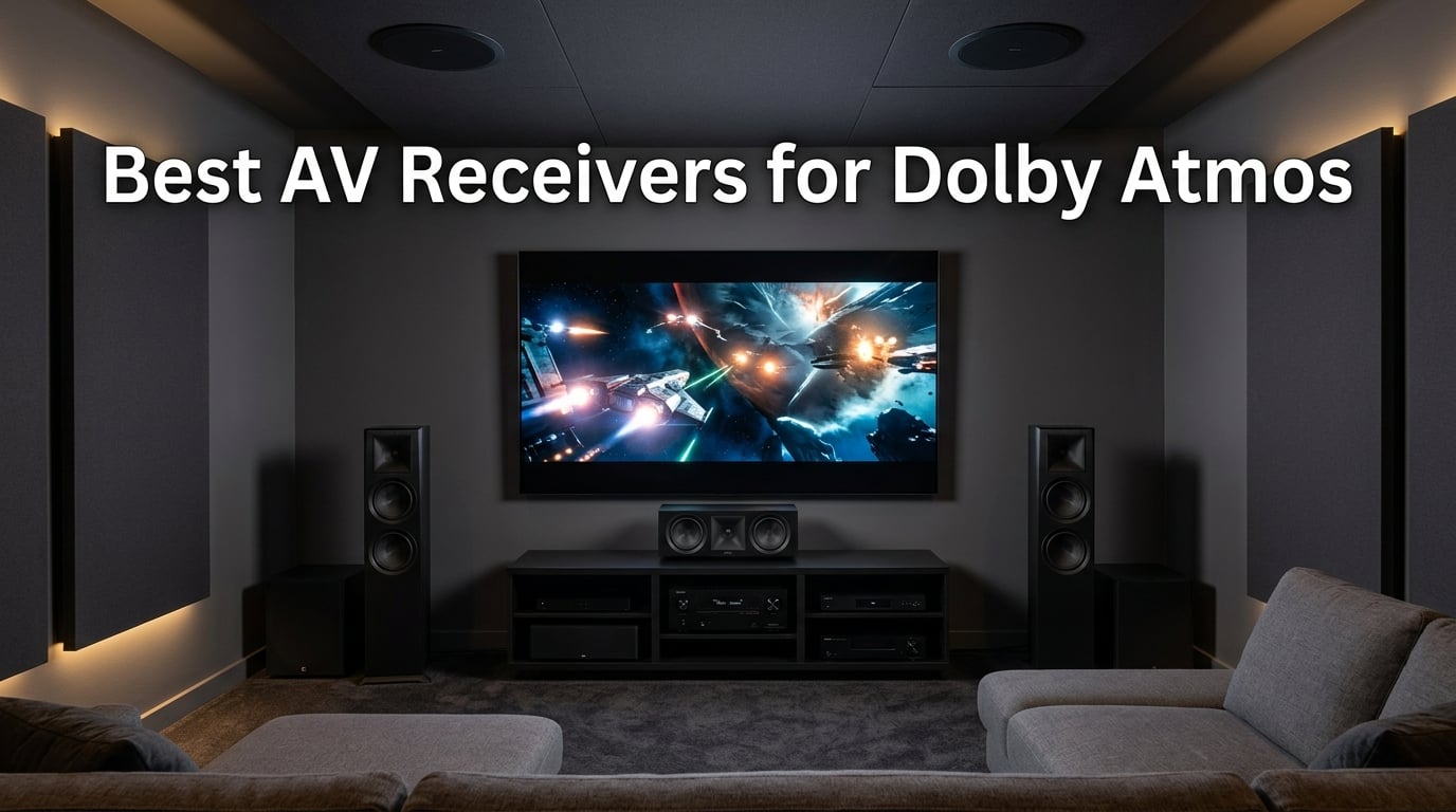 Best AV Receivers for Dolby Atmos