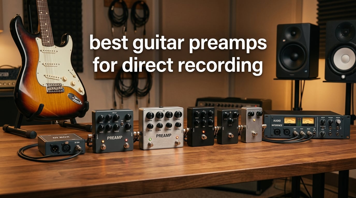 best guitar preamps for direct recording