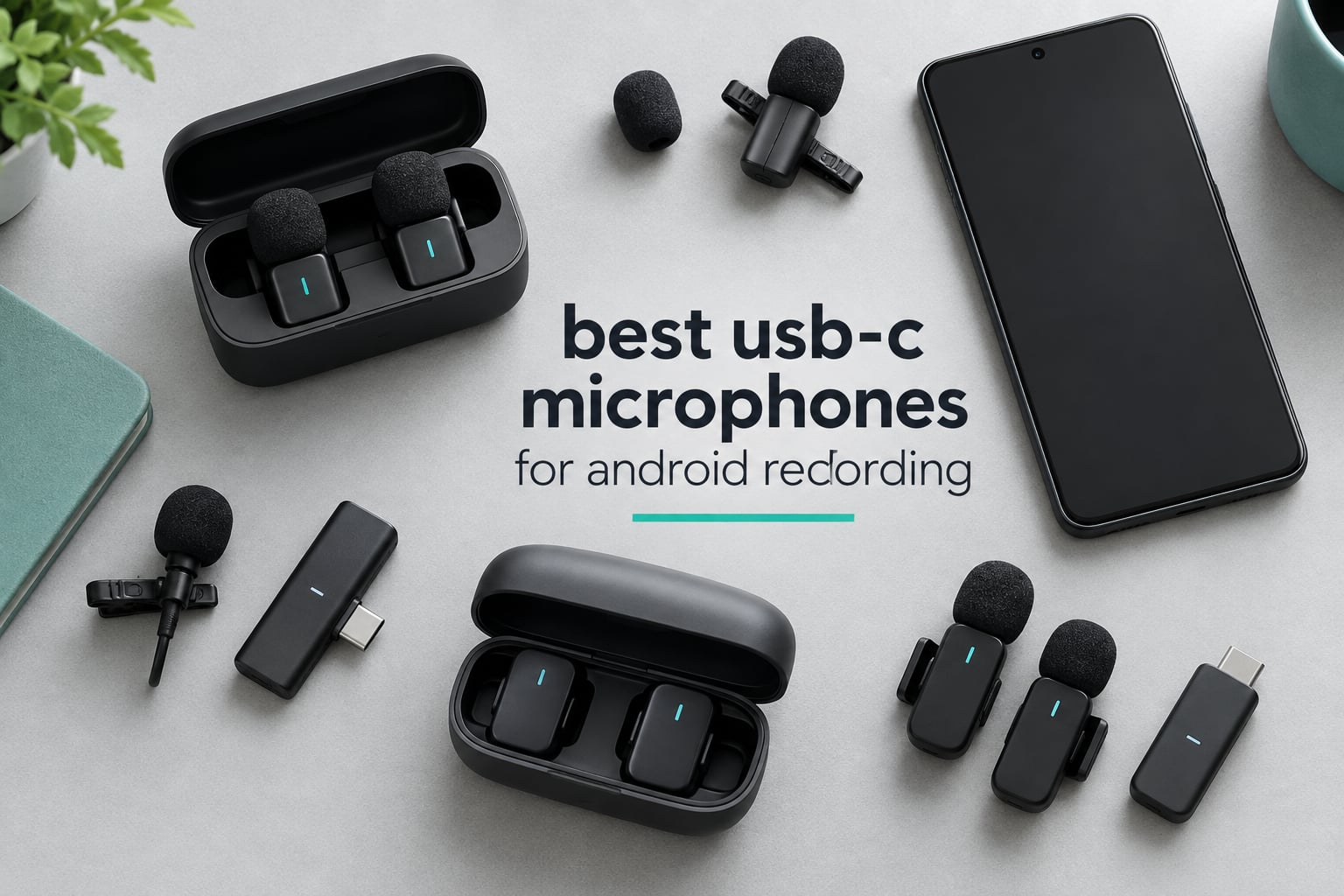 best usb-c microphones for android recording