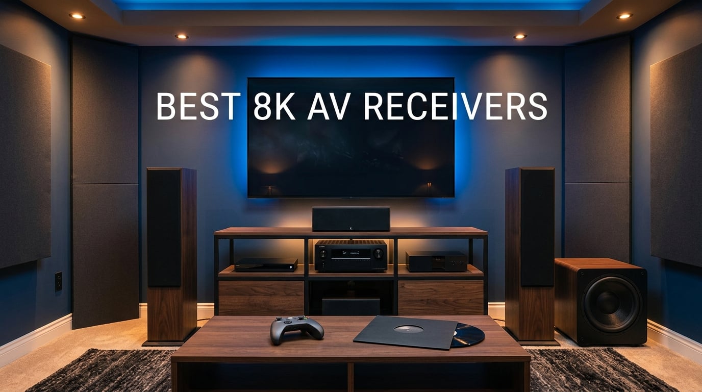 Best 8K AV Receivers
