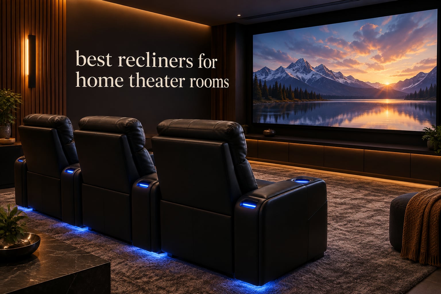 best recliners for home theater rooms