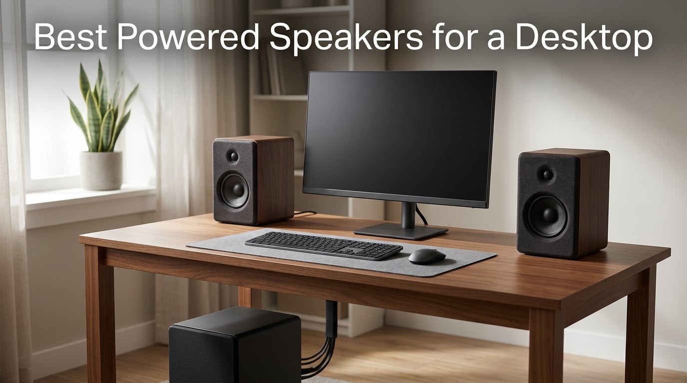 Best Powered Speakers for a Desktop
