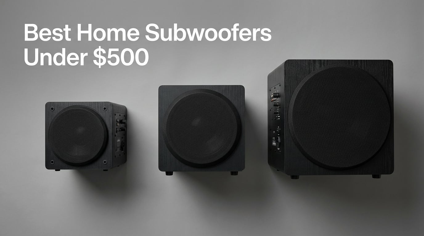 Best Home Subwoofers Under $500