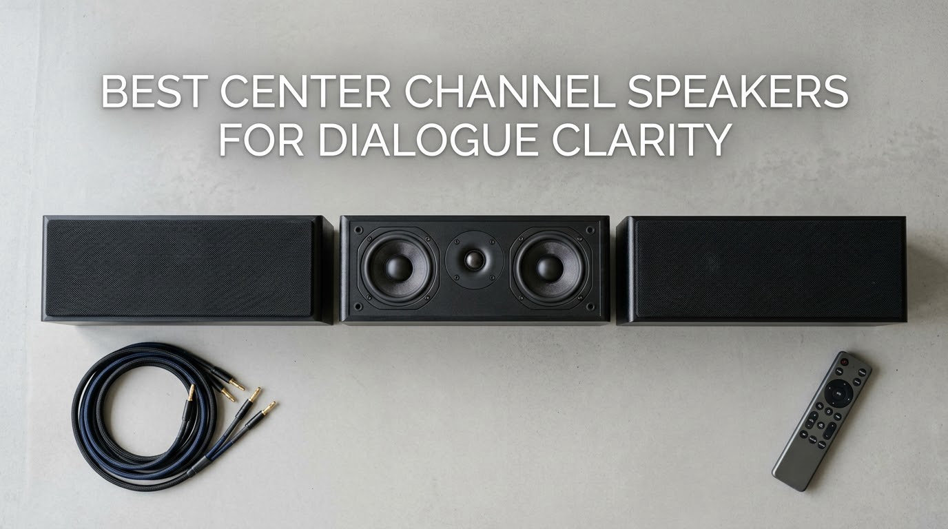 best center channel speakers for dialogue clarity