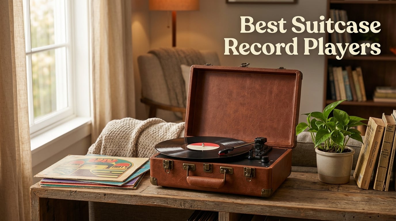 Best Suitcase Record Players
