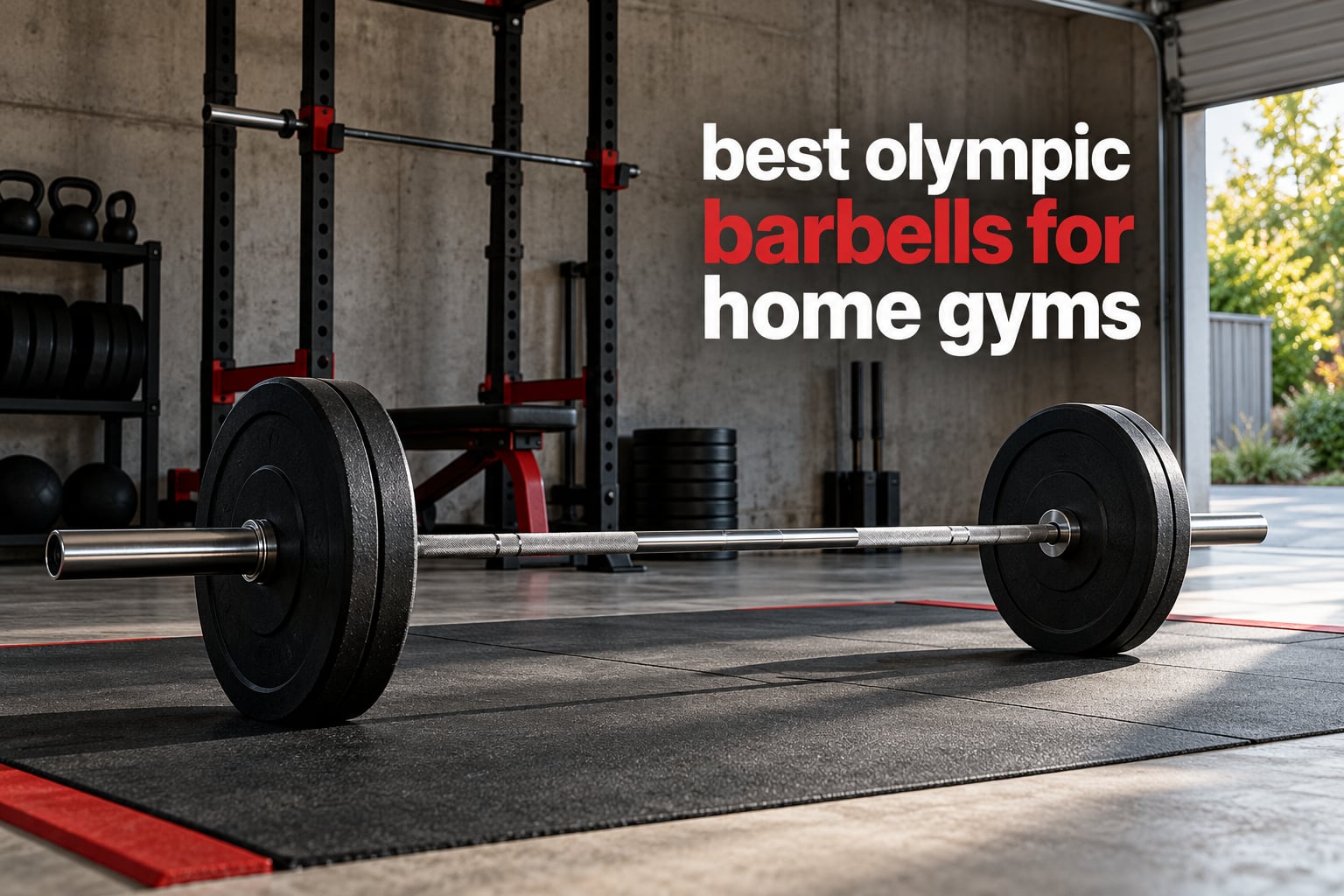 best olympic barbells for home gyms