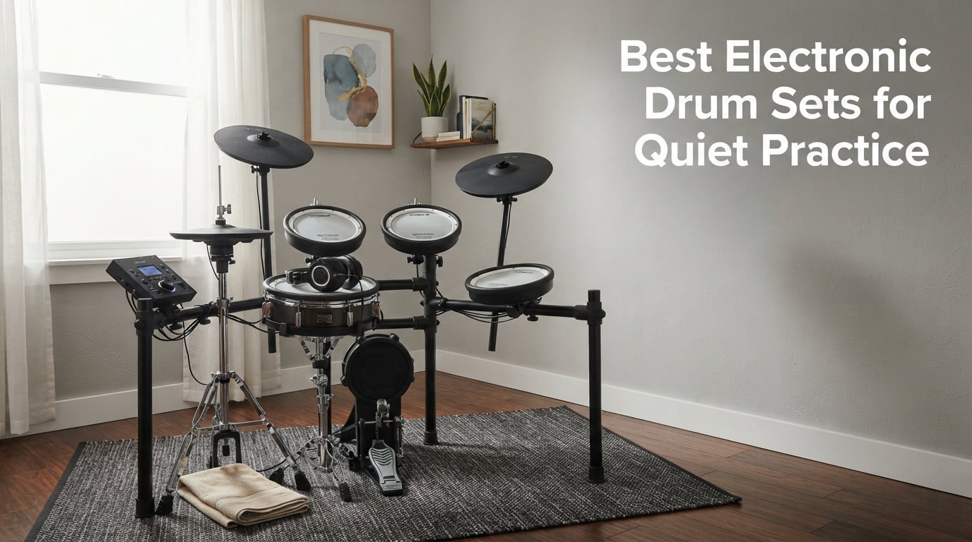Best Electronic Drum Sets for Quiet Practice