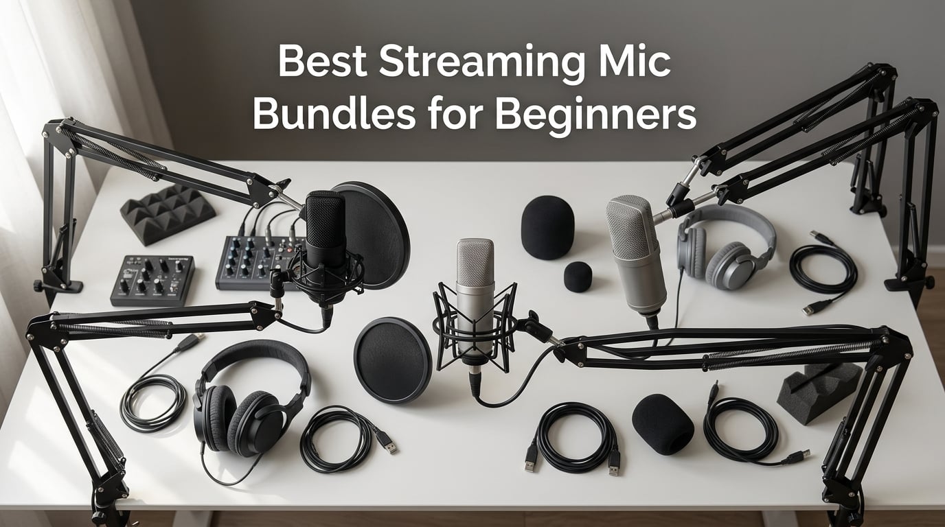 Best Streaming Mic Bundles for Beginners
