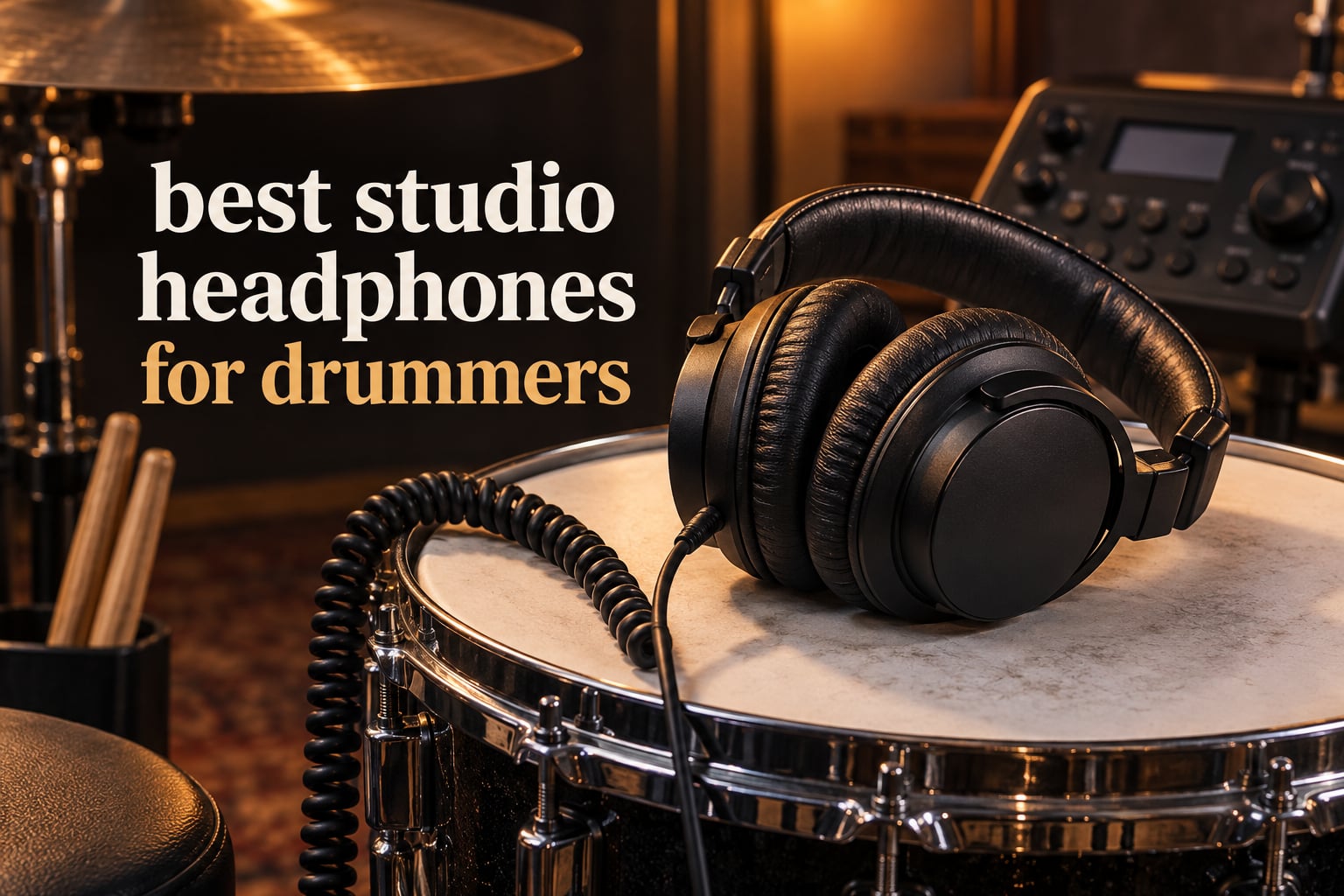 best studio headphones for drummers