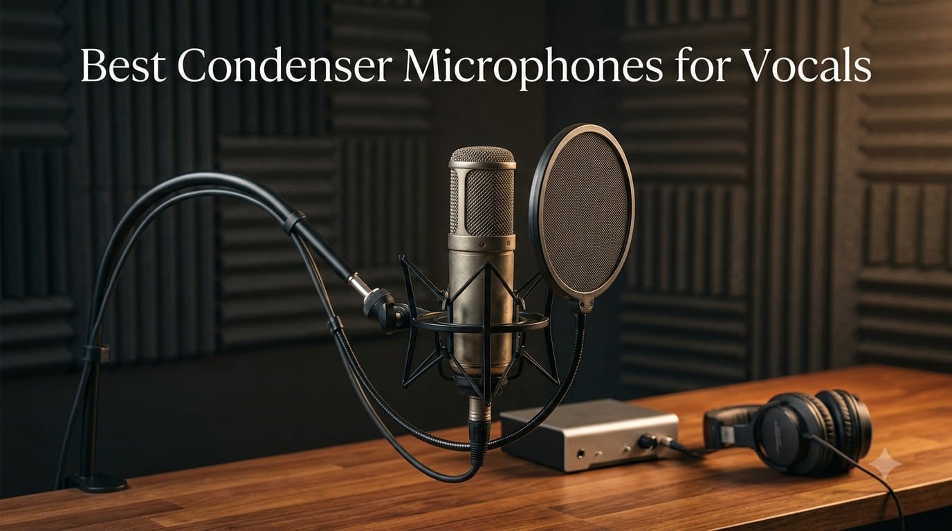 Best Condenser Microphones for Vocals