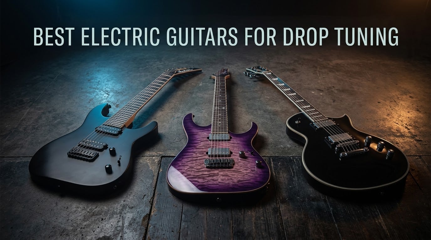 best electric guitars for drop tuning