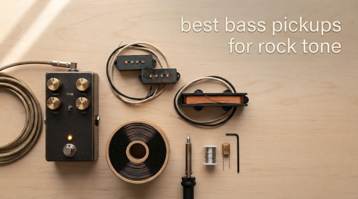best bass pickups for rock tone