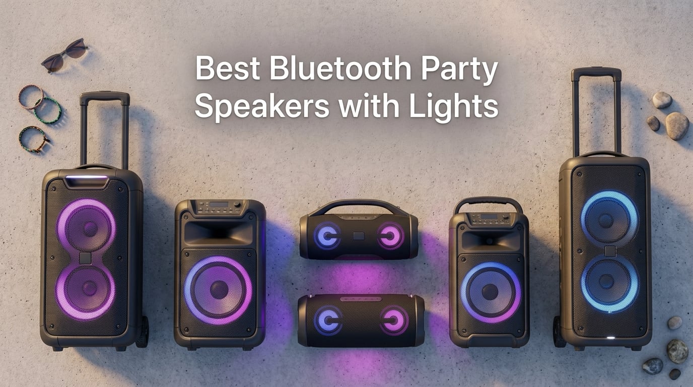 Best Bluetooth Party Speakers with Lights