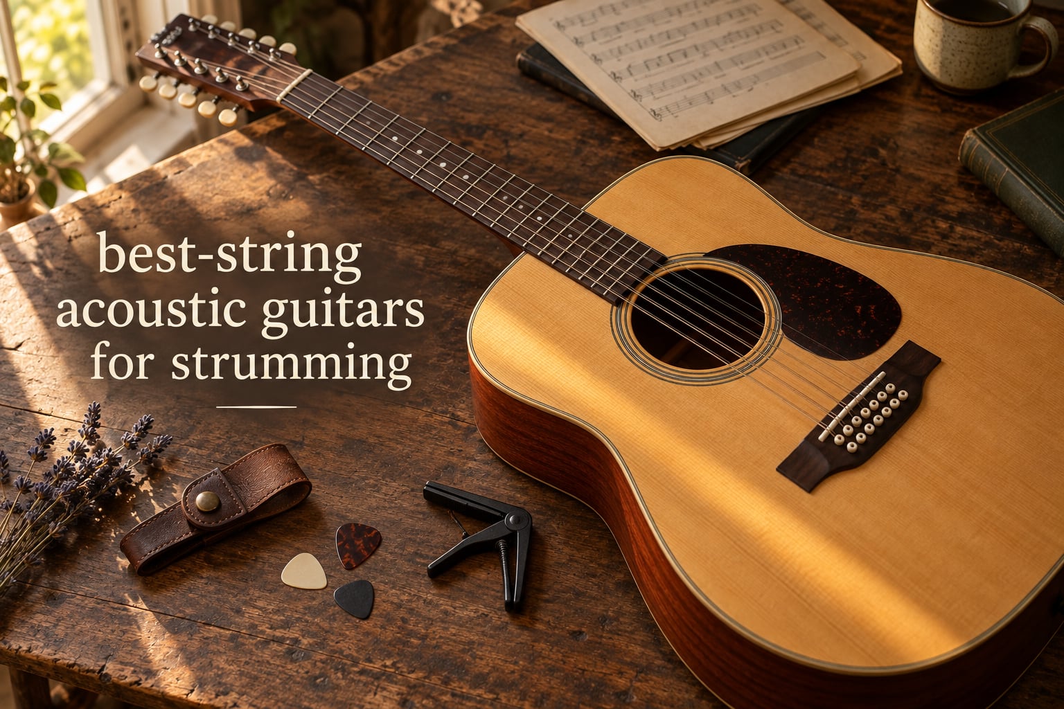 best 12-string acoustic guitars for strumming
