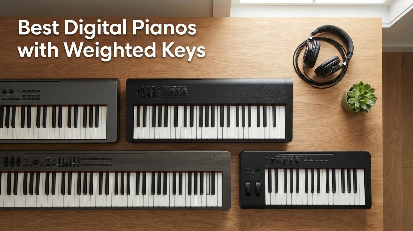 Best Digital Pianos with Weighted Keys